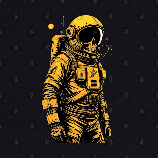 Yellow Suit Astronaut Ghost by DeathAnarchy